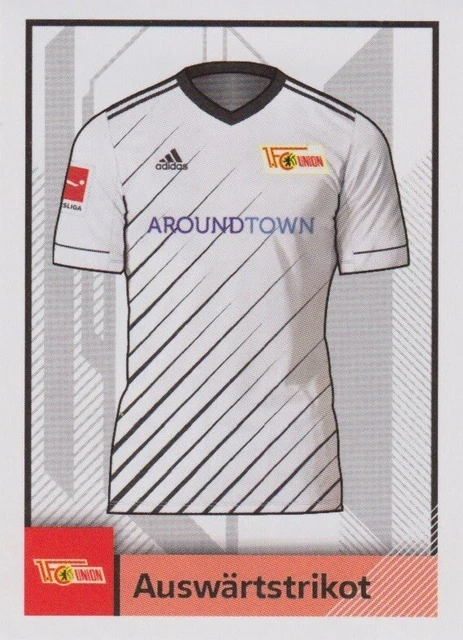 Topps Bundesliga 2020/2021 Sticker Nr. 68 1. FC Union Berlin Auswärtstrikot Bild