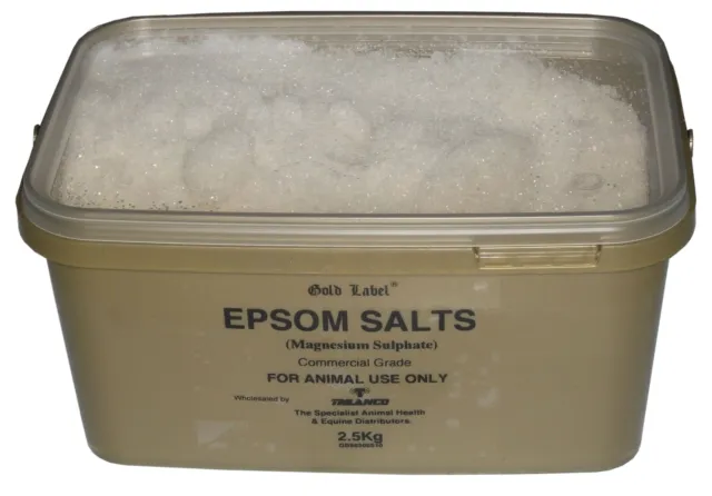 Gold Label Epsom Salts drawing agent of commercial grade