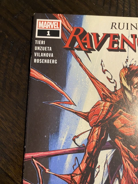 Ruins Ravencroft Carnage 1 Signed Tieri 1st Cortland Kasady Gemini Ship Knull 2