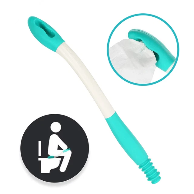WC Toilettenhilfe Abwischhilfe Easy Wipe Gesäß Hygiene Afterreiniger Wischer