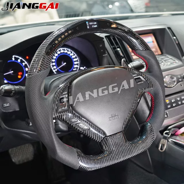 Carbon fiber on sale steering wheel g35