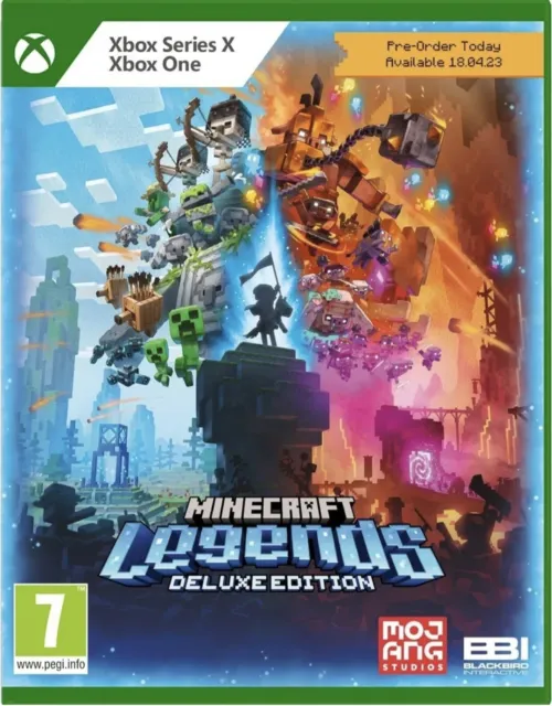 Minecraft Legends Deluxe Edition - Xbox One/Series X Brand New & Sealed