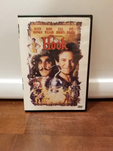 HOOK (DVD, 1991) Dustin Hoffman, Robin Williams And Julia Roberts $10.00 -  PicClick