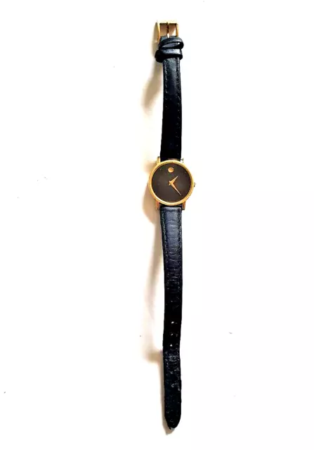 Movado Vintage Ladies 14K Gold Museum Watch
