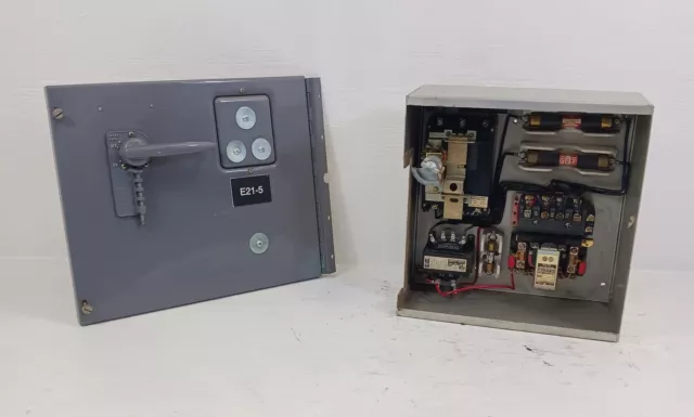 Square D Modello 3 30A Interruttore Misura 1 Starter 15 " Mcc Secchio 30 Ampere