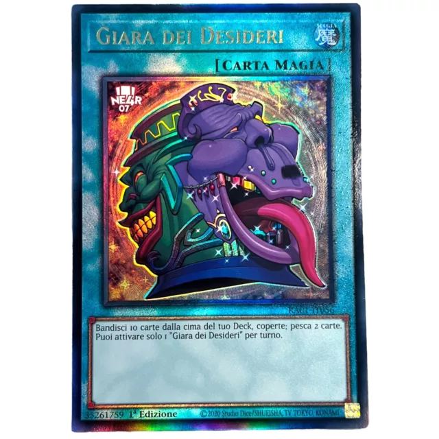 Yu Gi Oh Ita 1ed Rara Ultimate Ra01-it056 Tarro De Deseos