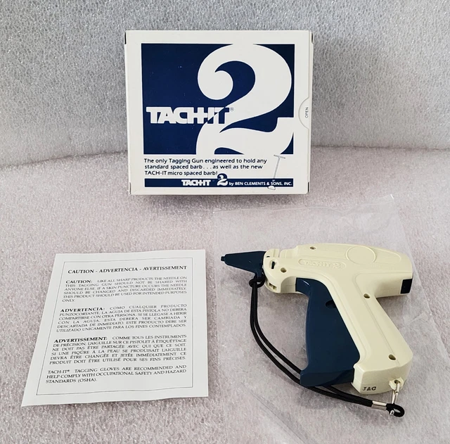 Tach-It 2 Standart Premium Tagging Gun for Clothing Made in Japan NEW