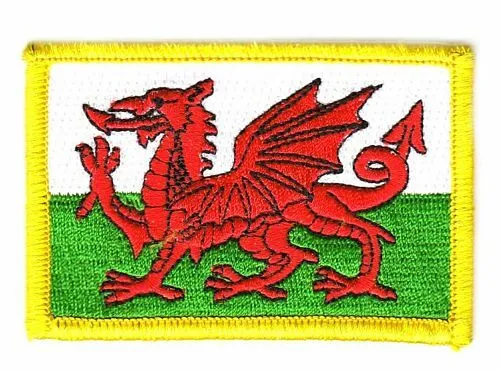 Flaggen Aufnäher Patch Wales Fahne Flagge