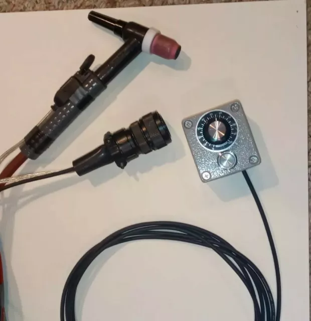 TIG Weld Power Control.. push button foot pedal Lincoln miller ect....