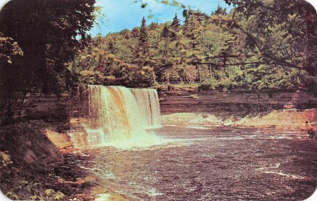 Upper Tahquamenon Falls - Upper Peninsula of Michigan MI - Postcard