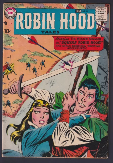 Robin Hood Tales #11 5.0 VG/FN DC Comic - Oct 1957