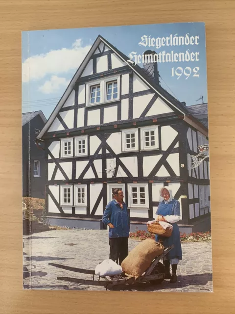 Siegerländer Heimatkalender 1992.  67 Jahrgang. Hrsg.  Siegerländer Heimatverein