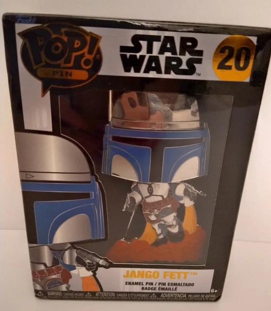 Funko POP! Star Wars Pin #20 Jango Fett New Sealed