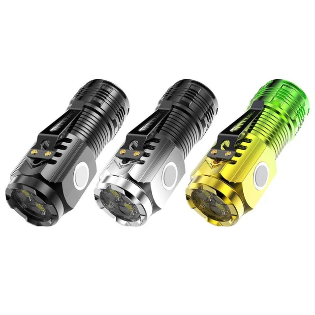 AXFEE Mini Torcia Piatta Torcia Magnetica Ricaricabile Clip 6 modalità AXFEE Mini Torcia Piatta Torcia Magnetica Ricaricabile Clip 6 modalità