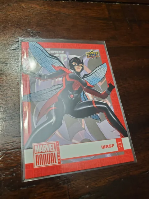 WASP / Marvel Annual 2020-21 (UD 2022) BASE Trading Card #21
