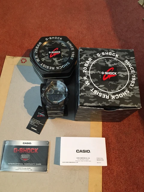 G shock camouflage black outlet