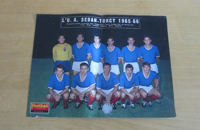 ANCIEN POSTER EQUIPE de Belgique miroir du football N°51 Fevrier 1964