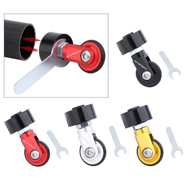 Folding Bike Easy Wheel Roller Embedded 33.9mm Seatpost Mount Transport