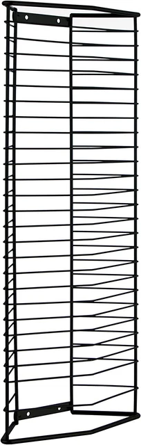 DVD Tower Wall Stand Mount Steel CD Holder Movie Video Game Storage Display Rack
