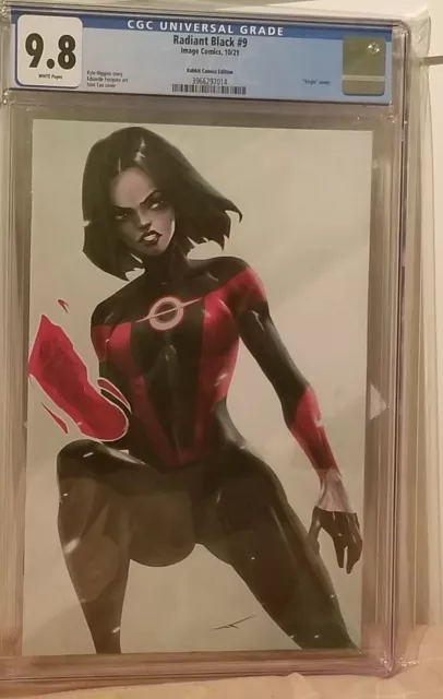 Radiant Black #9 | Ivan Tao Virgin Variant | Rabbit Comics Exclusive | CGC 9.8