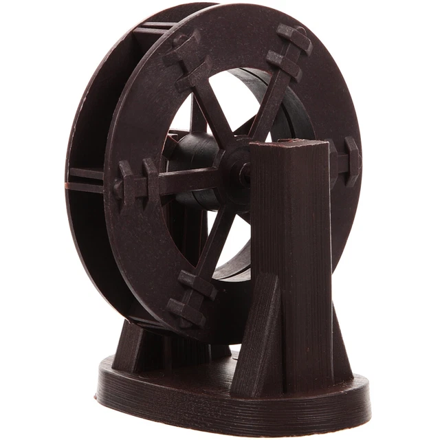 Mini Wasserrad Für Teich & Brunnen - Roter Tischbrunnen 13,5cm