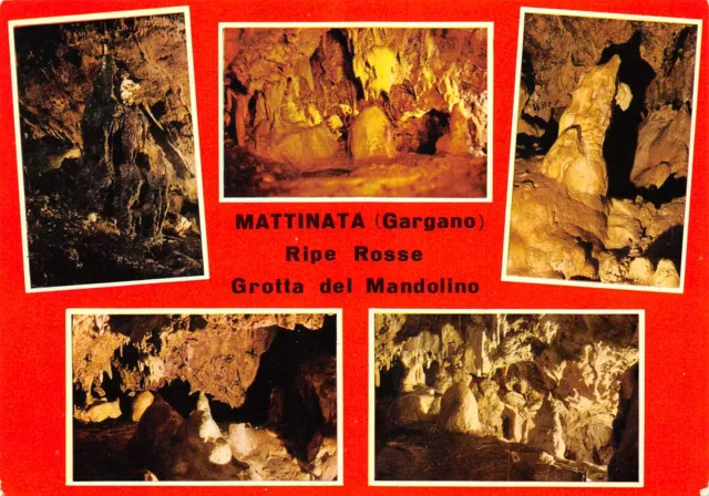 Al17-51C) Mattinata Ripe Rosse Grotta Mandolino Vedute Gargano Viaggiata Foggia