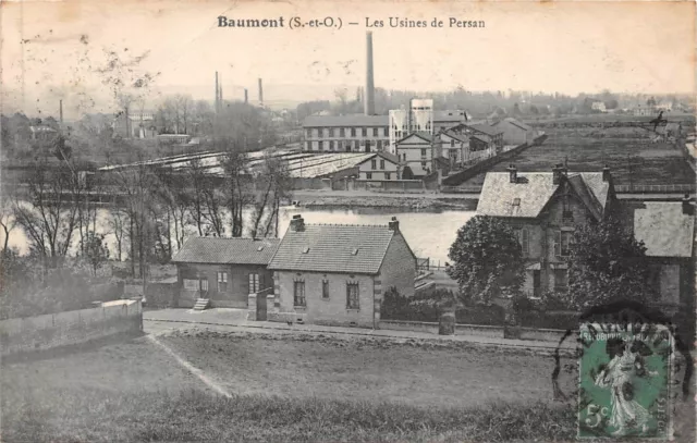 CPA-Beaumont les usines de Persan (126490)