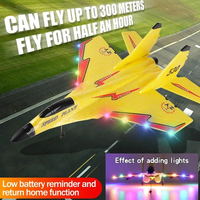 Vitesse élevée Télécommande Avion Pour MiG 530 Modèle Jouet d'avion RC Planeur