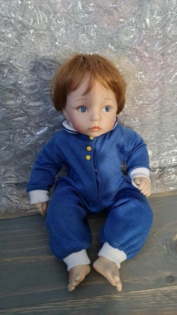 Vintage 1995 McDonalds 'n' Me Porcelain Baby Boy Doll Artist Dianna Effner