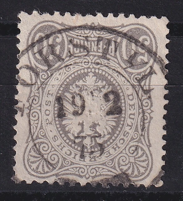 64960) FORST I/L Brandenburg 1875 nachverwendeter Preußen-Stempel
