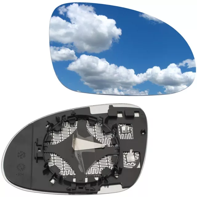 Verre De Retroviseur Miroir Chauffant Droit Pour Vw Golf V Golf Plus Jetta Iii