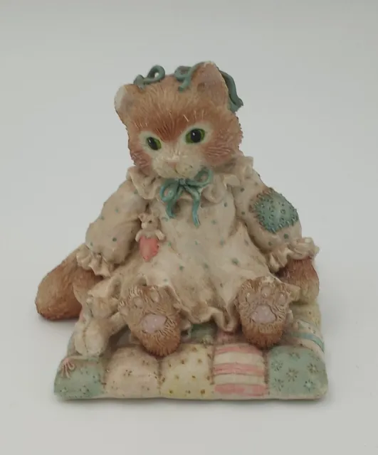 Enesco Calico Kittens Figure #627909 1992 "You'll Always Be Close To My Heart"