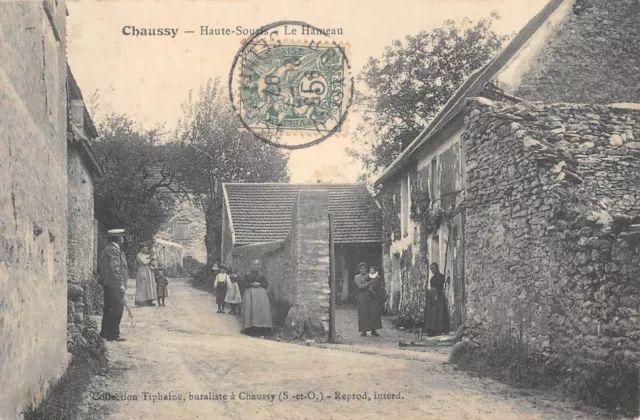 Cpa 95 Chaussy / Haute Souris / Le Hameau