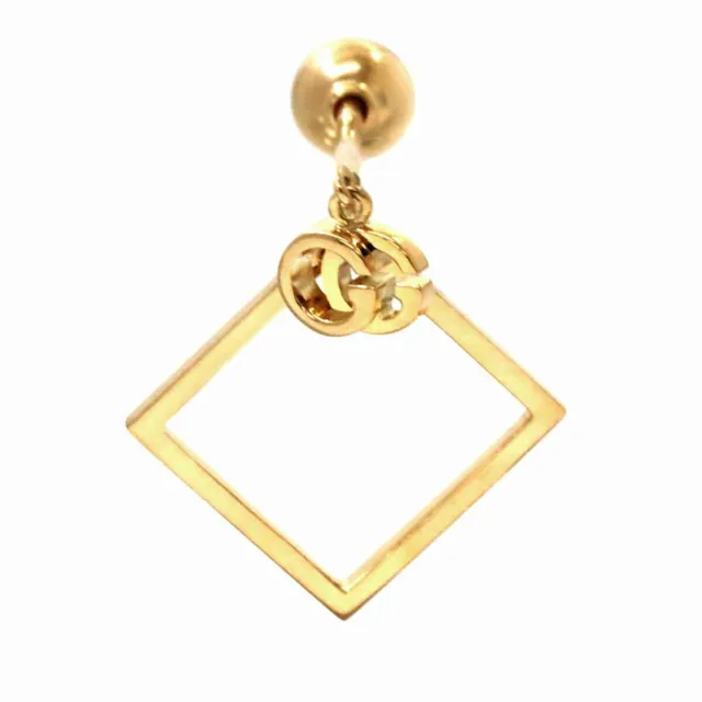 GUCCI Earring Pierced 18K Yellow Gold 750 One Piece only 90194795