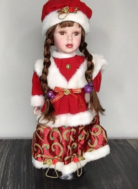 Cathay Collection Winter Porcelain Doll Name Harjeet Vintage #600/5000 COA Paper