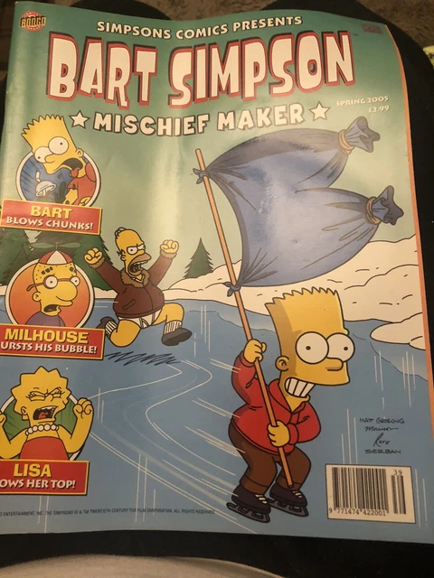 SIMPSONS COMICS PRESENTS Bart Simpson Mischief Maker Spring 2005 EUR 7