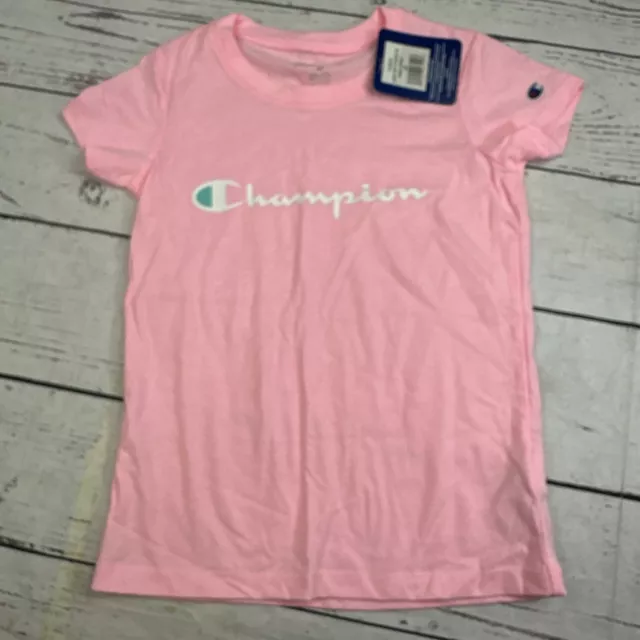Champion Athletic Wear Girls T-shirt Top Pink Candy Size 6X