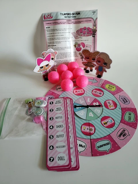 LOL SURPRISE DOLL 7 Layers Of Fun The Game Children s Board Game 11 99 PicClick