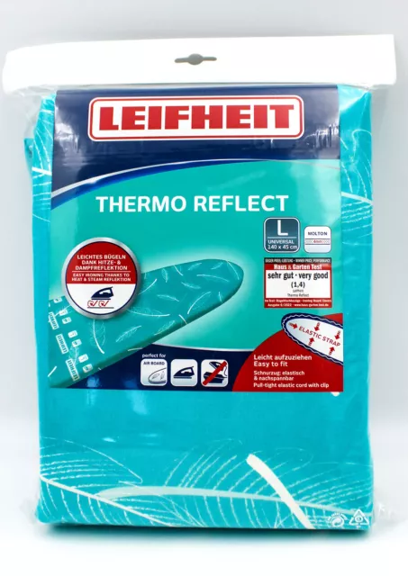 Leifheit Bügelbrettbezug Thermo Reflect L/Universal Dampf- u. Hitzereireflektion