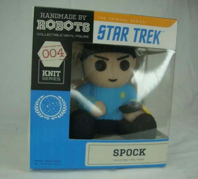 Spock Star Trek Original Series Knit Vinyl Figure The Coop Adult Collectible