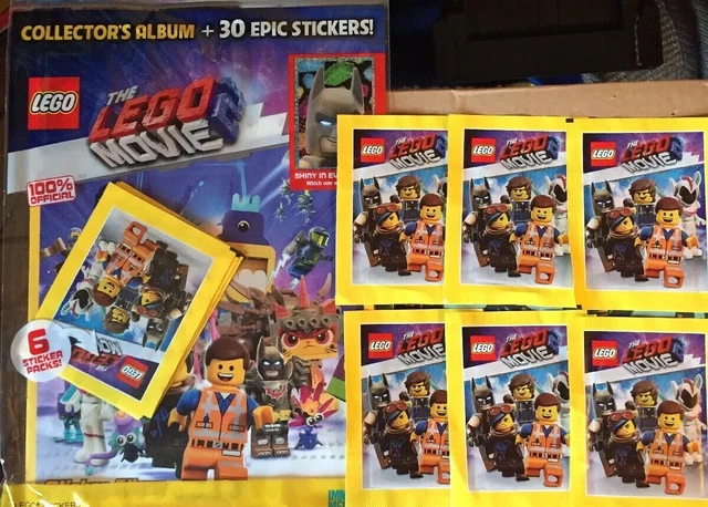 THE LEGO MOVIE 2 Sticker Collectors Album Starter Pack Free