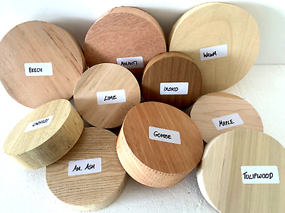 Wood trasformando Ciotola Sbozzi Regalo Selezione Box 10 spazi Misto Taglie e specie 40 