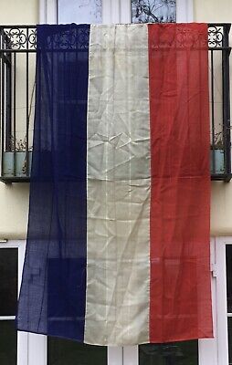 Historically Significant Netherlands Dutch Flag Large 230cm 7’6”x4' Panel Sewn