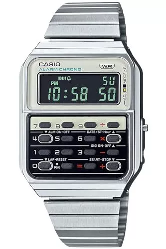 Casio Watch Heritage Colors CA-500WE-7BJF Silver Wristwatch Retro Standard Japan