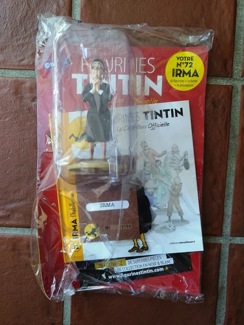 Figurine TINTIN Collection officielle n° 72 Irma l'habilleuse