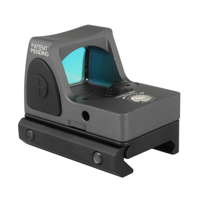 MINI RMR RED Dot Sight Collimator Glock / Rifle Reflex Sight Scope fit ...
