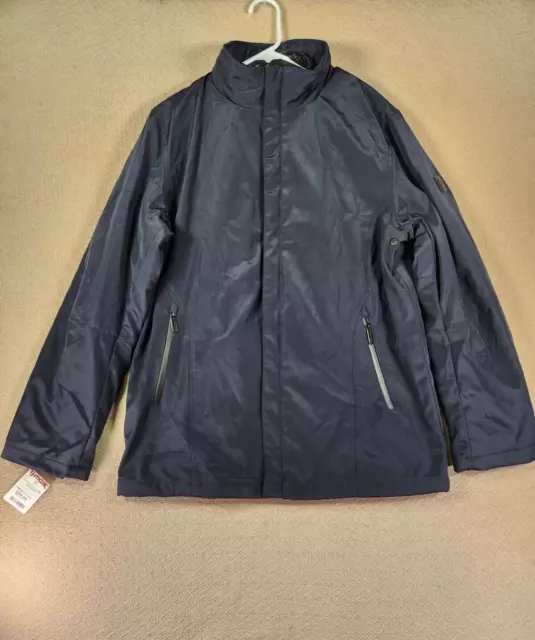 Tumi Tech Jacket Mens Medium M Double Lined Polyester Softshell Full Zip NWT
