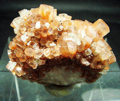 98g Beautiful Flowery Orange Aragonite Crystal Cluster Mineral Specimen