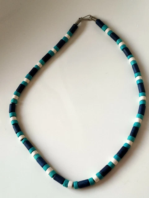 Collier Bleu - Bijou Occasion Bon état - Sans Marque Générique