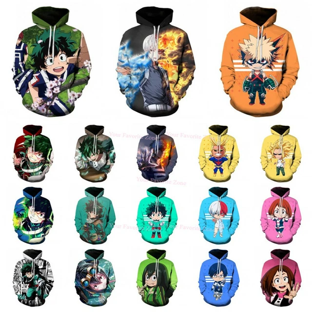Sweat A Capuche My Hero Academia Pull Enfant Izuku Fight main image 0